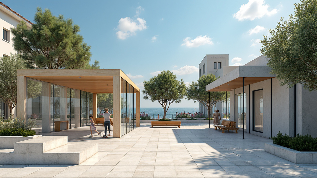 Banc public sur le boulevard Madame Mère à Ajaccio, lieu de rencontre discret pour la communauté LGBTQI+