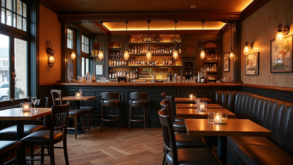 Coco’s Bar à Brest, bar breton avec ambiance conviviale et décor bois et teintes sombres