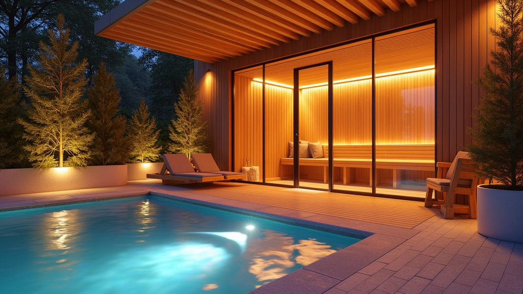 Entrée du sauna Sunbeach Club à Chambéry, avec ambiance festive et conviviale