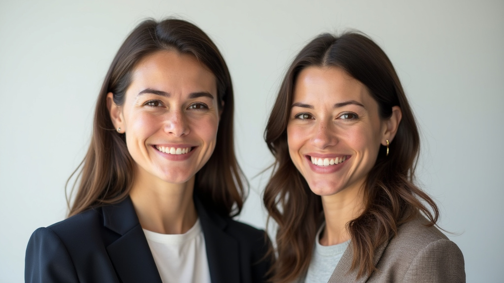 Deux personnes s'observant avec attention dans un café de Créteil, discutant calmement, souriant