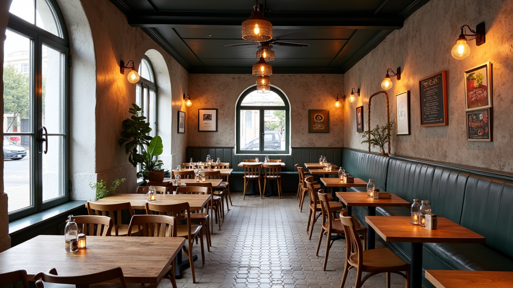 Intérieur convivial de la pizzéria La Case à Café à Le Havre