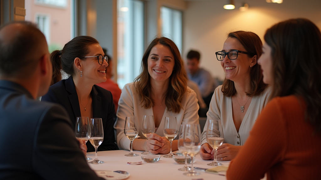 Réunion d’association LGBTQIA+ à Marseille, discussion entre membres, ambiance conviviale