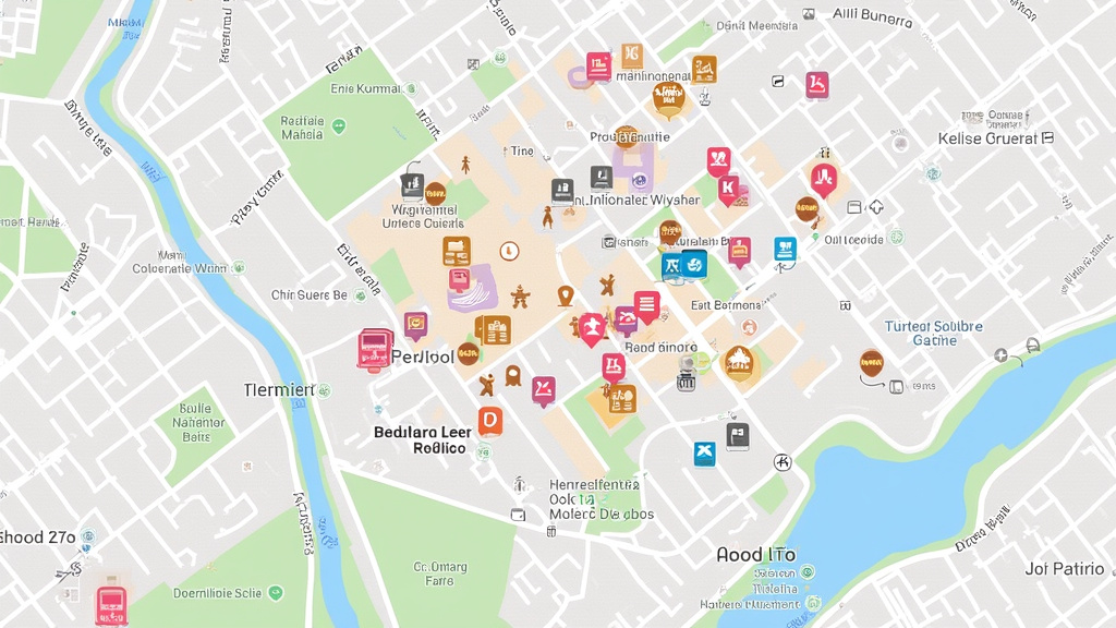 Carte détaillée de Montreuil montrant les quartiers principaux, lieux culturels et zones de rencontre trans