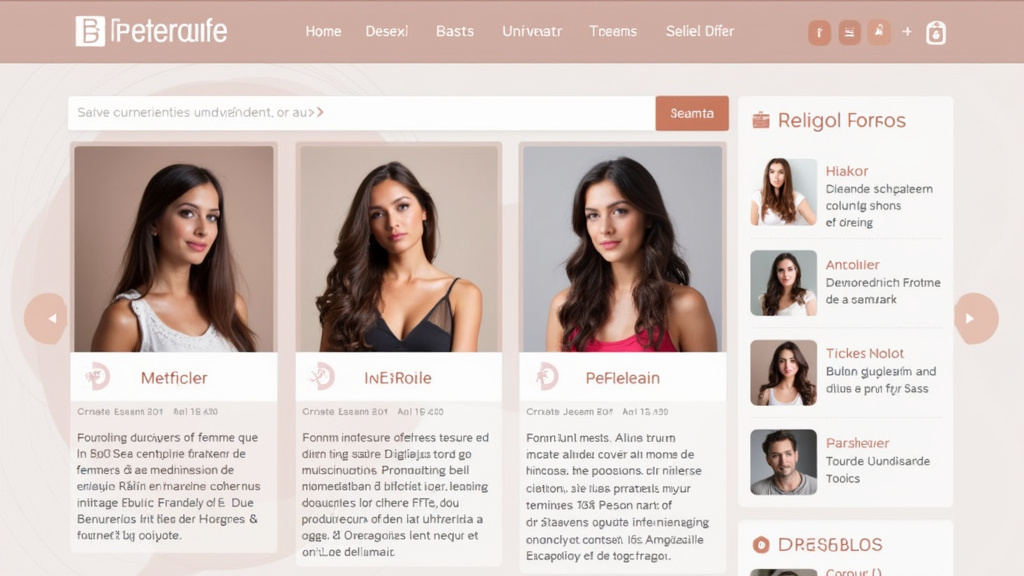 Interface du site Betolerant.fr avec profils de femmes trans et forum de discussion