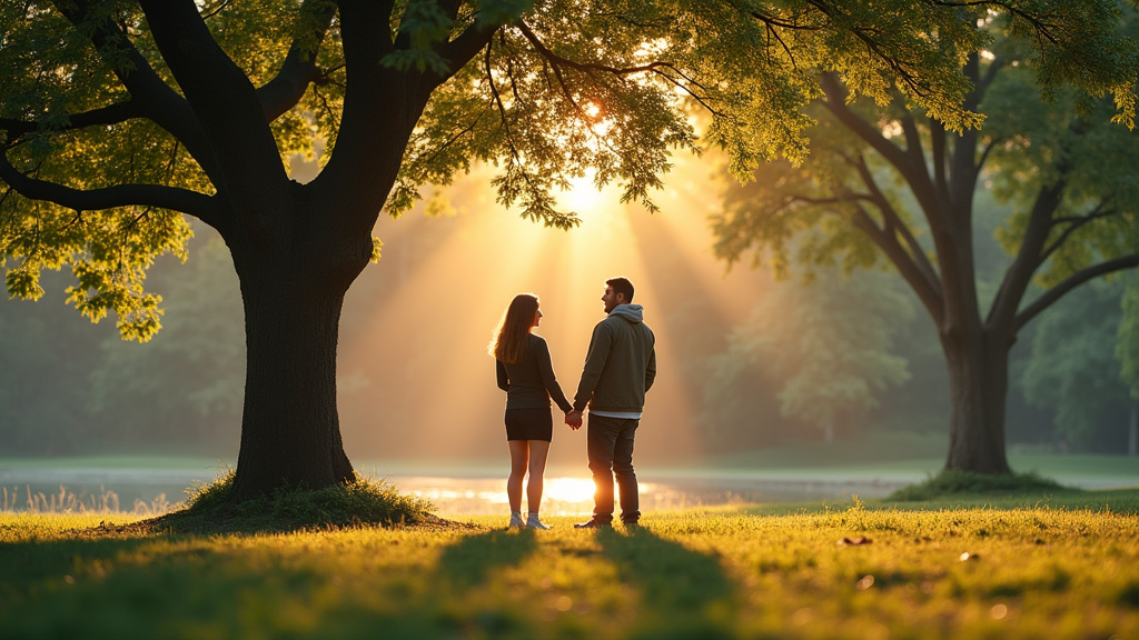 Réunion informelle de personnes trans à Orléans dans un parc, échangeant à l’ombre d’un arbre