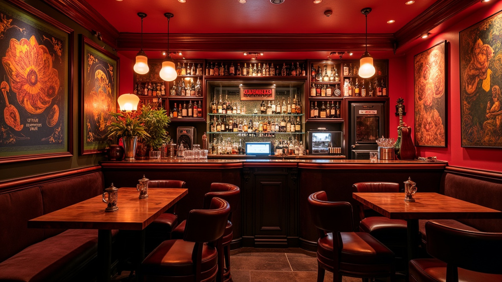 Intérieur du bar La Mutinerie, 11e arrondissement de Paris, ambiance féministe et queer