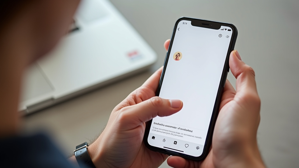 Écran d’un smartphone affichant une application de rencontres trans, interface moderne et claire