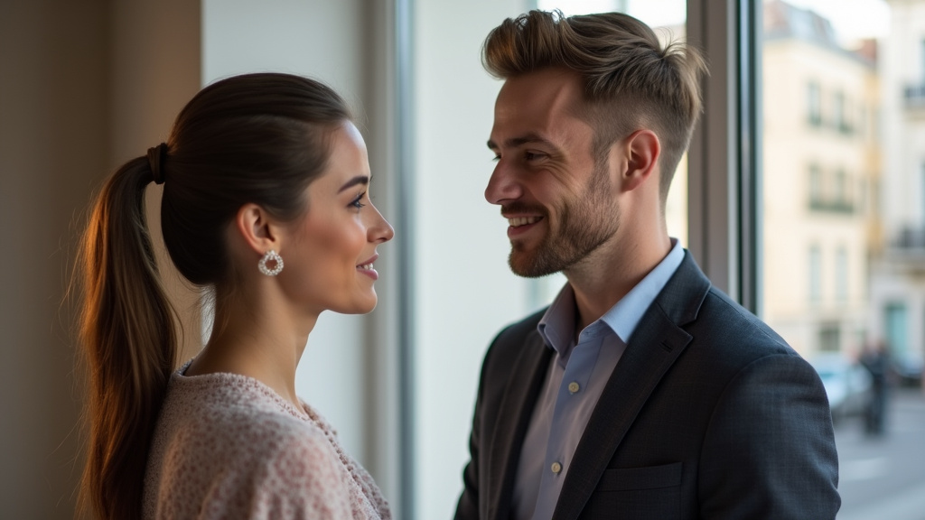 Intervenant d’Acceptess-T en train d’accompagner une personne transgenre dans une permanence d’accueil à Paris