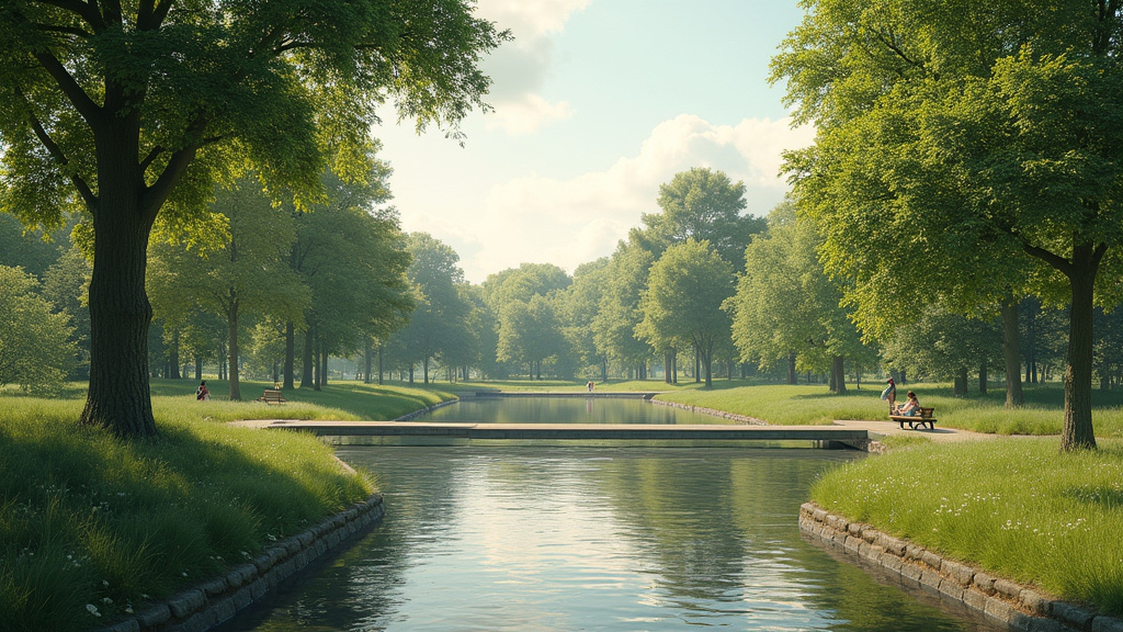 Parc Meissonier à Poissy, cadre paisible pour rencontres trans