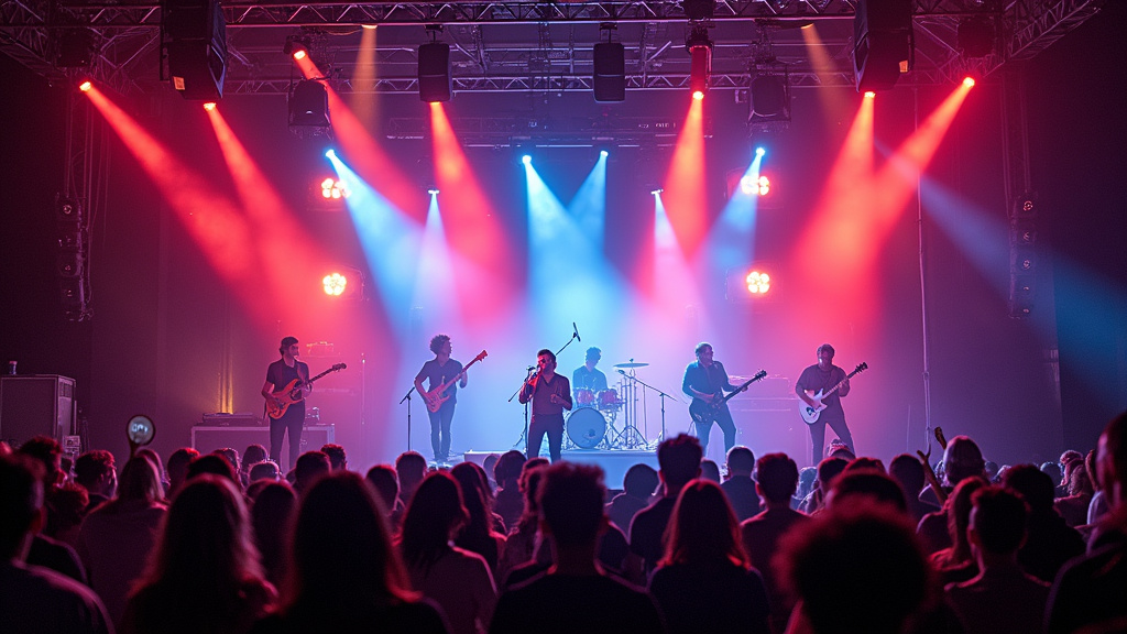 Affiche du festival Trans Musicales 2025 à Rennes, avec artistes en scène et ambiance festive