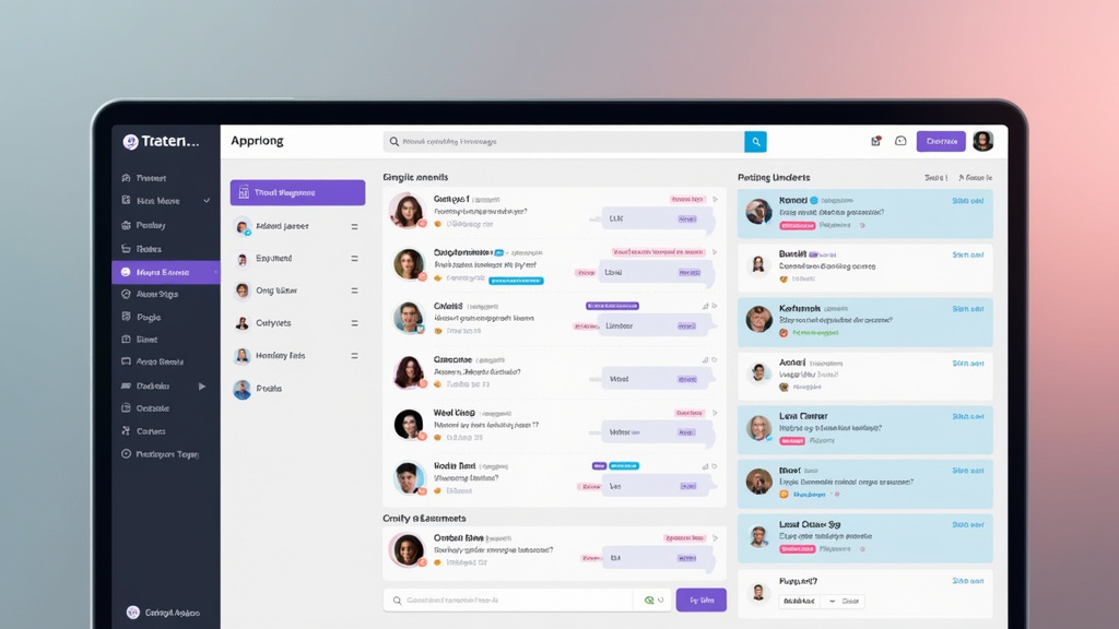 Interface de plusieurs sites de rencontre transgenres affichant des profils et des messages
