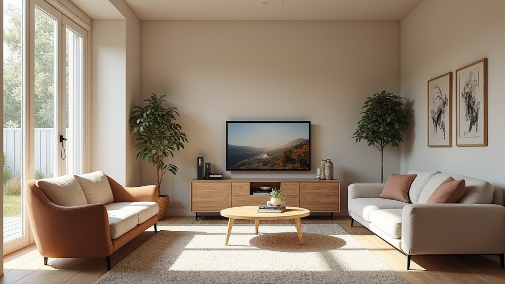 Intérieur chaleureux d