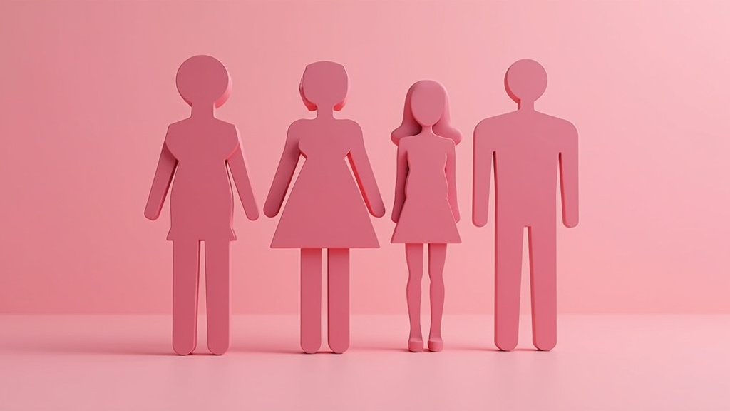 Interface de plateforme de rencontre trans, avec des profils féminins et masculins, sur fond rose pâle