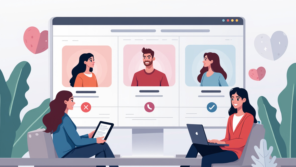 Interface de plateformes de rencontre trans en 2025, avec filtres géographiques et profils diversifiés