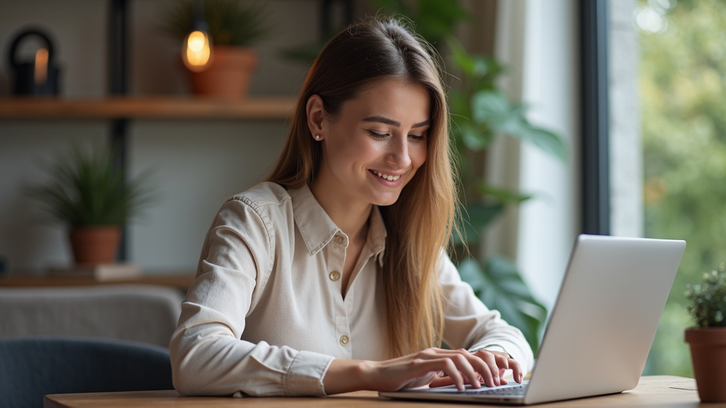 Personne utilisant un ordinateur portable pour des rencontres en ligne