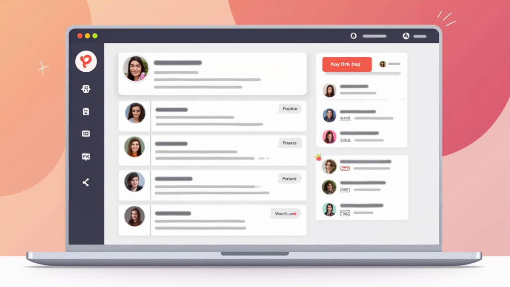 Écran d’un site de rencontre trans avec profil d’utilisatrice et messages en cours